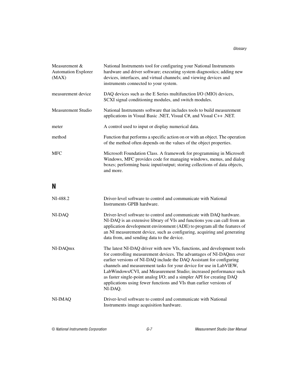 National Instruments Measurement Studio User Manual | Page 59 / 66