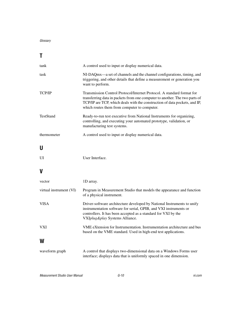 National Instruments Measurement Studio User Manual | Page 62 / 66