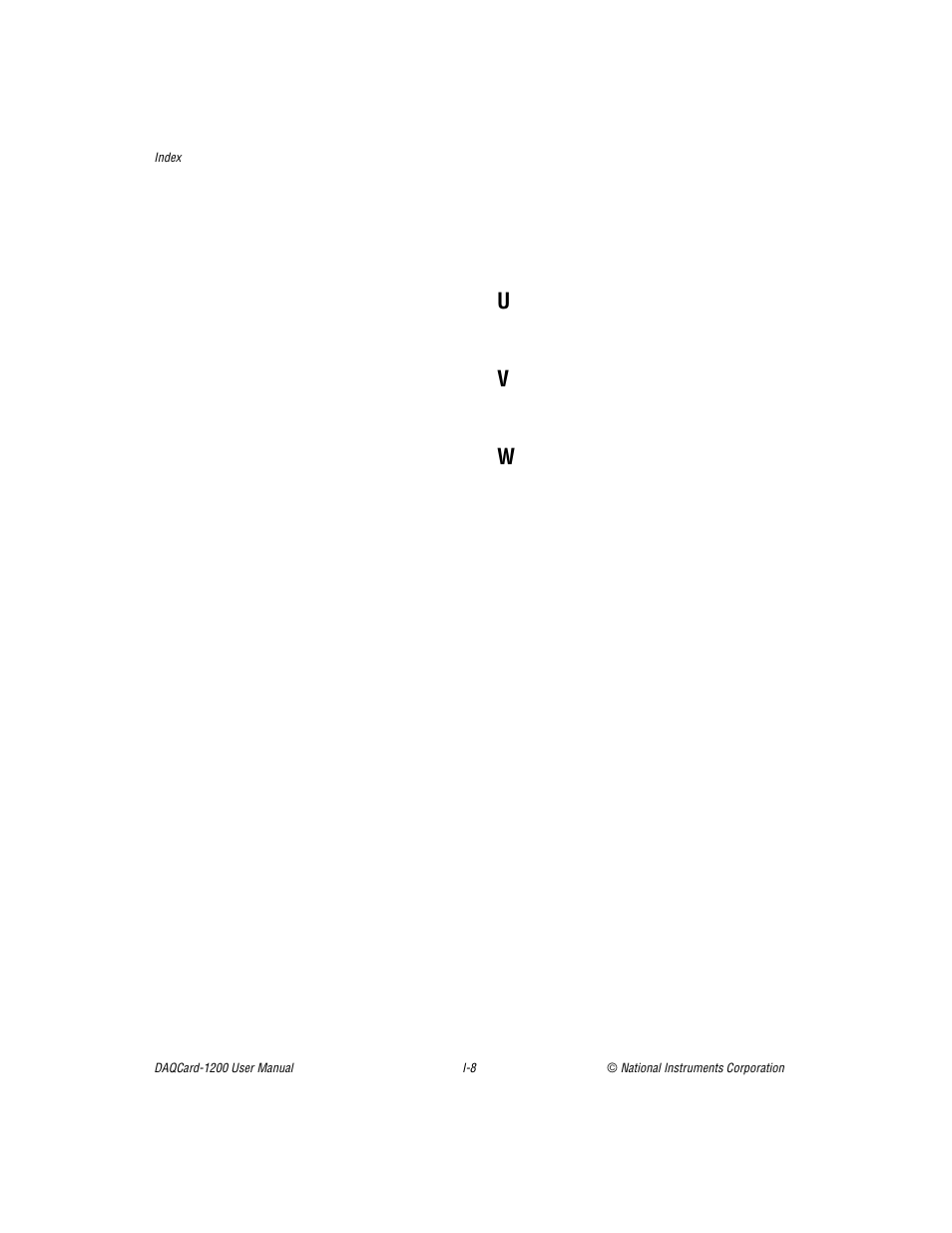 National Instruments DAQCard-1200 User Manual | Page 101 / 101