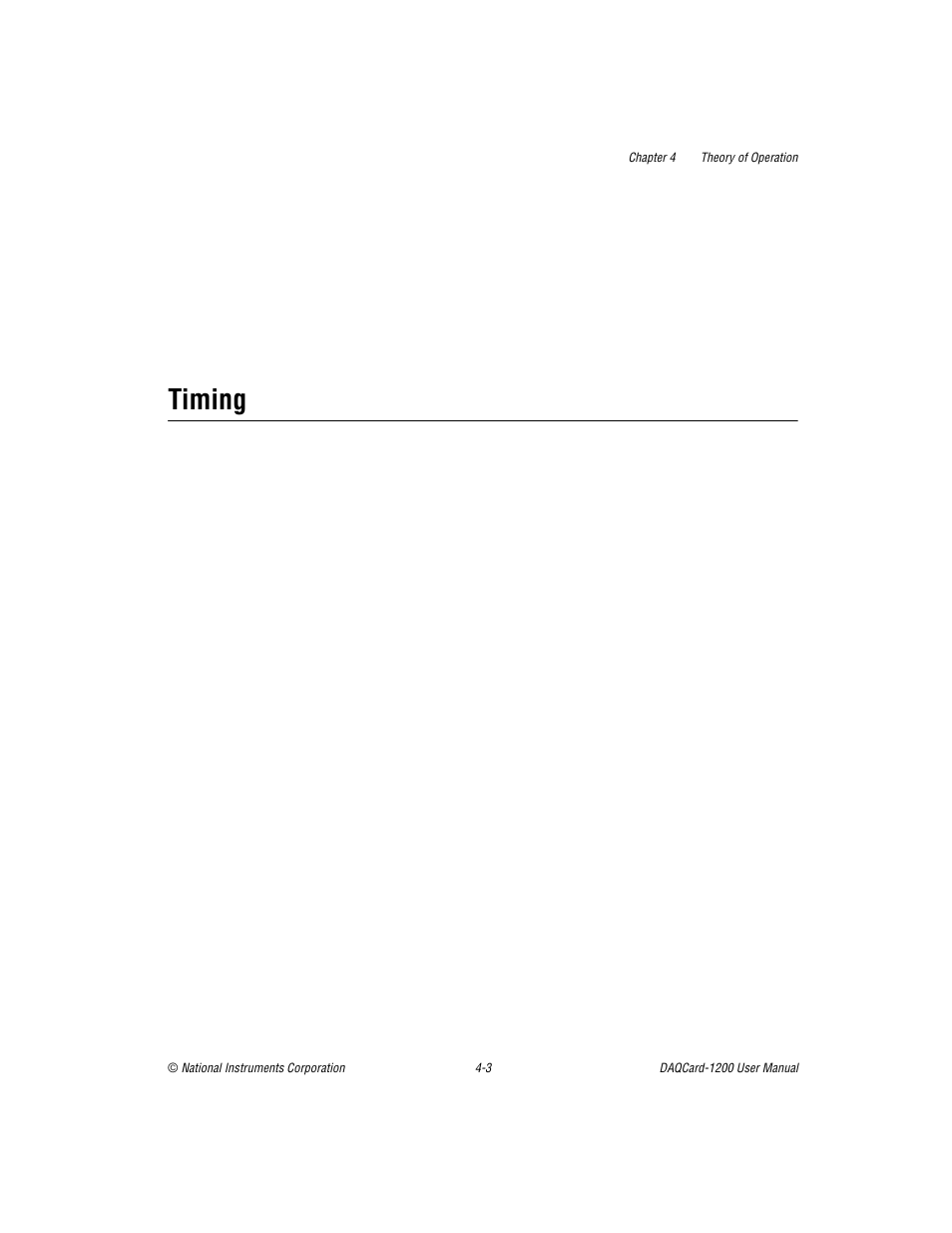 Timing, Timing -3 | National Instruments DAQCard-1200 User Manual | Page 56 / 101