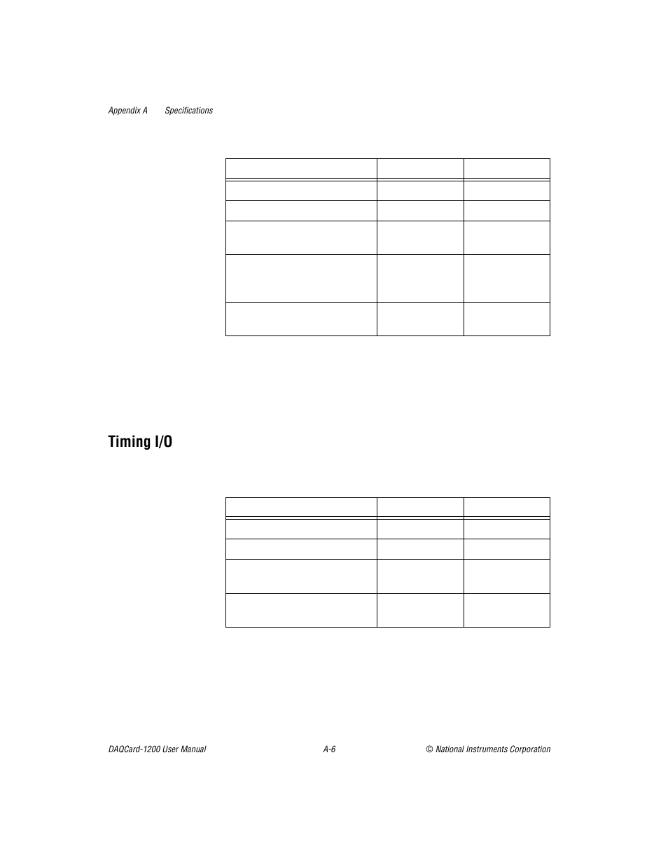 Timing i/o | National Instruments DAQCard-1200 User Manual | Page 75 / 101