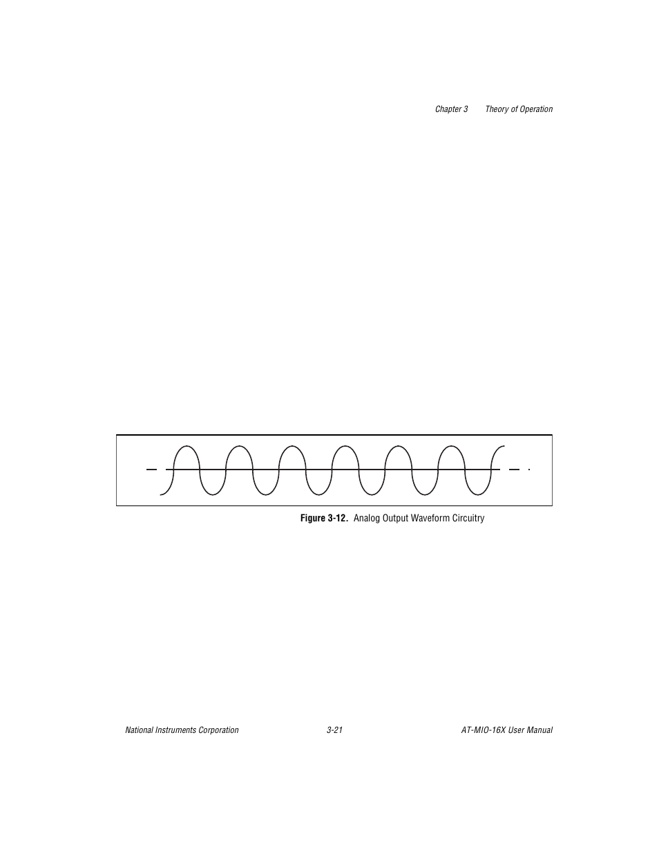 Figure 3-12. analog output waveform circuitry, Figure 3-12. analog output waveform circuitry -21 | National Instruments AT-MIO-16X User Manual | Page 87 / 330