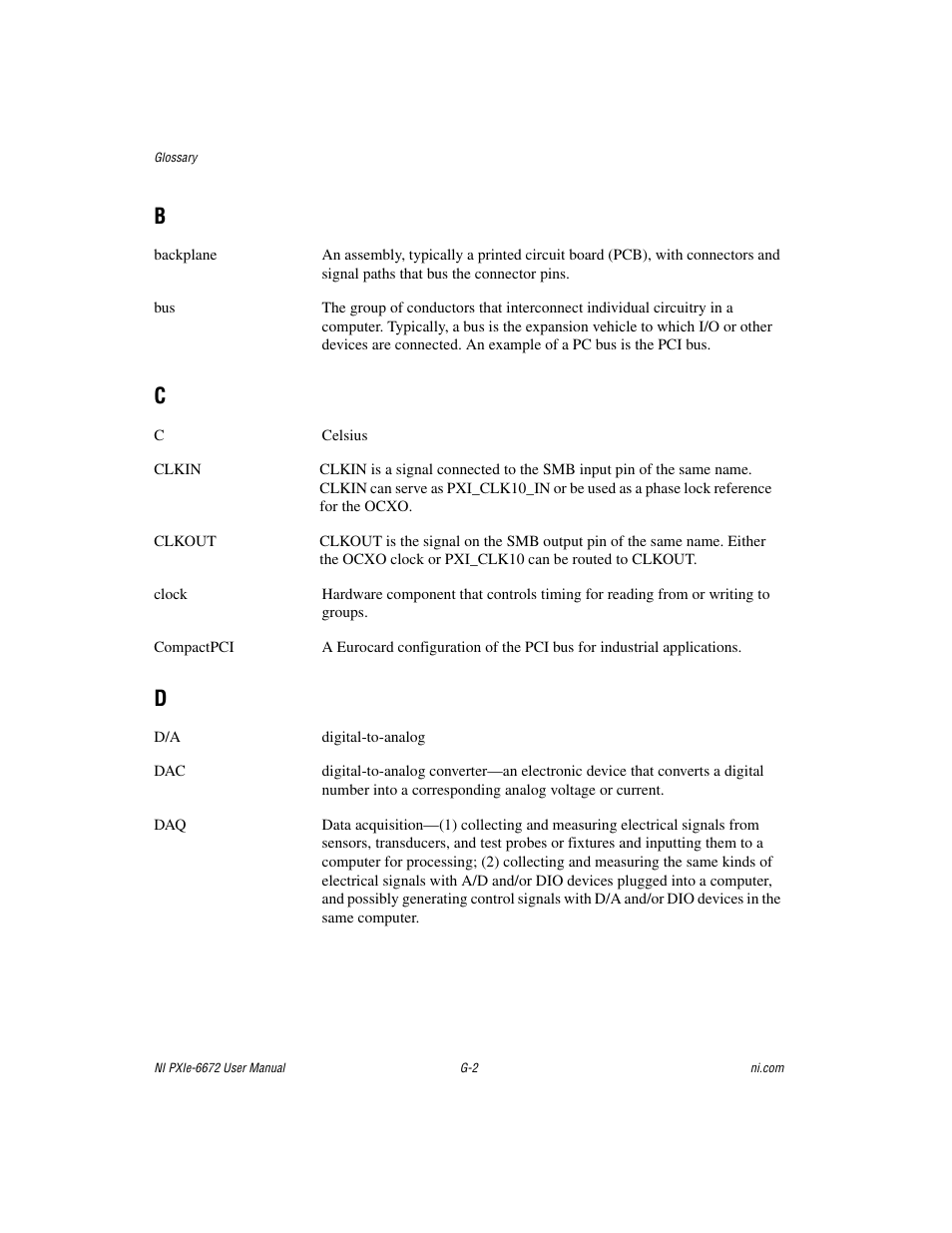 National Instruments NI PXIe-6672 User Manual | Page 48 / 57