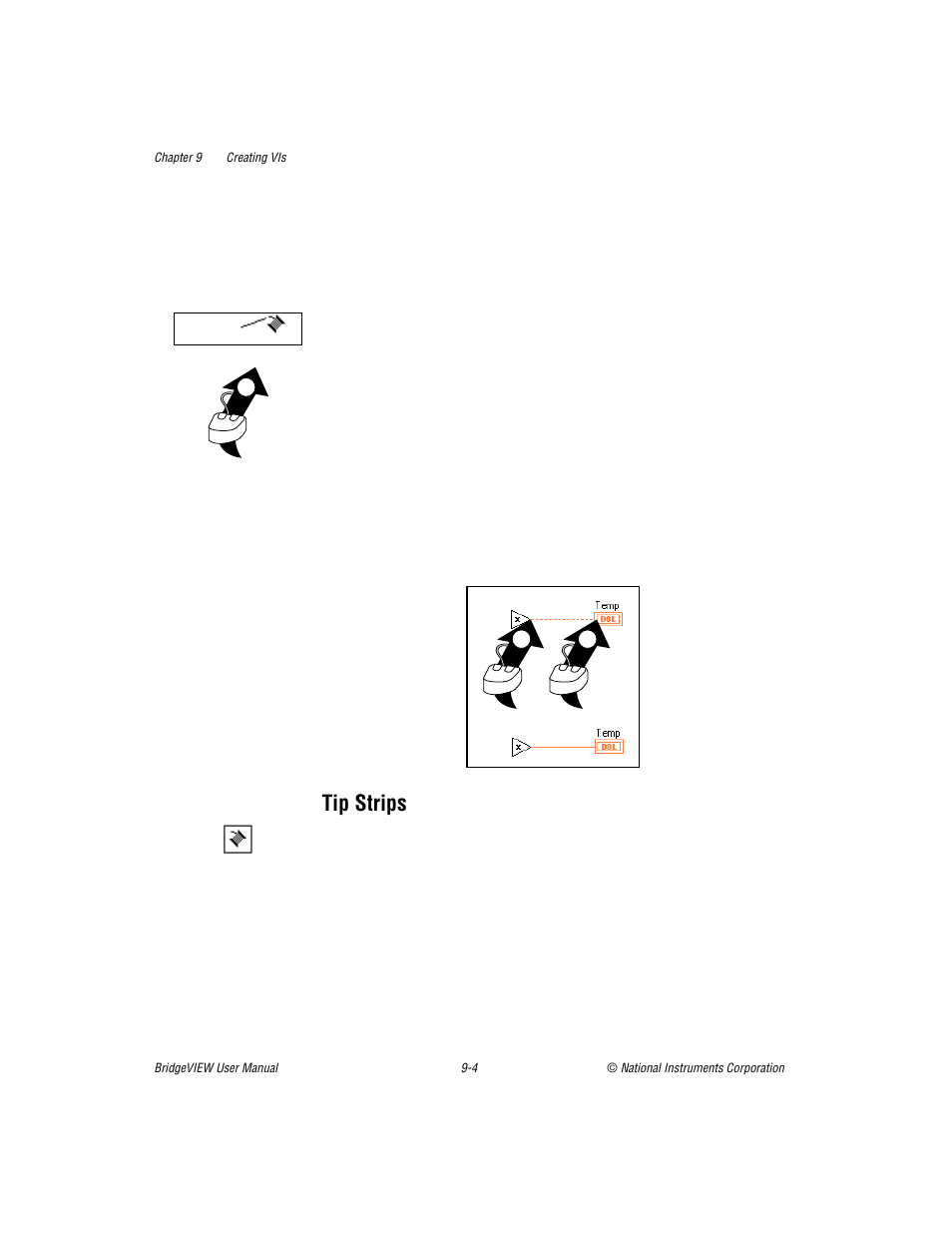 Tip strips, Tip strips -4 | National Instruments BridgeVIEW User Manual | Page 212 / 455