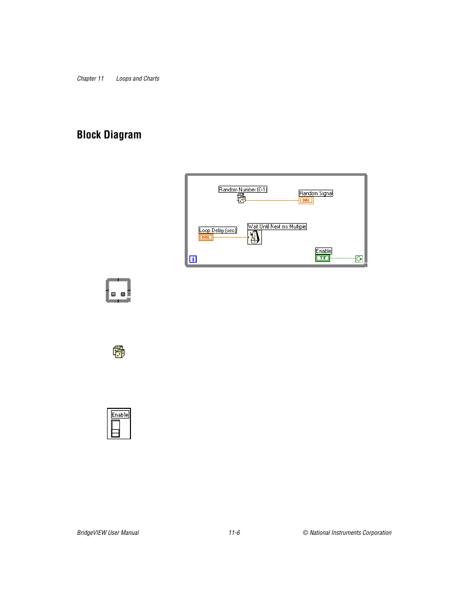 Block diagram | National Instruments BridgeVIEW User Manual | Page 245 / 455