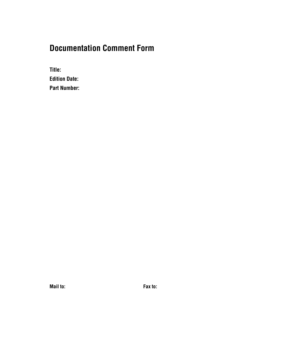 Documentation comment form | National Instruments BridgeVIEW User Manual | Page 424 / 455