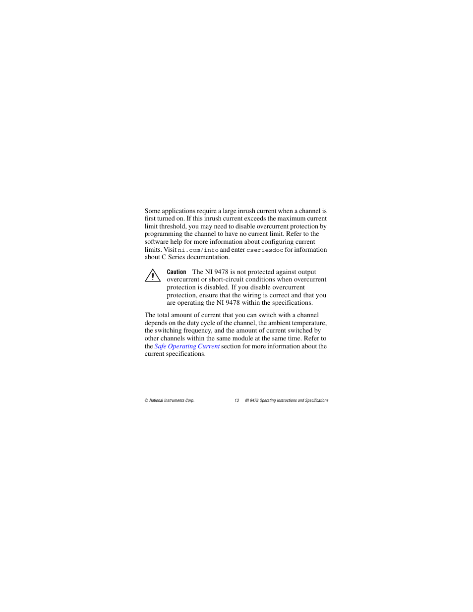 National Instruments NI 9478 User Manual | Page 13 / 32