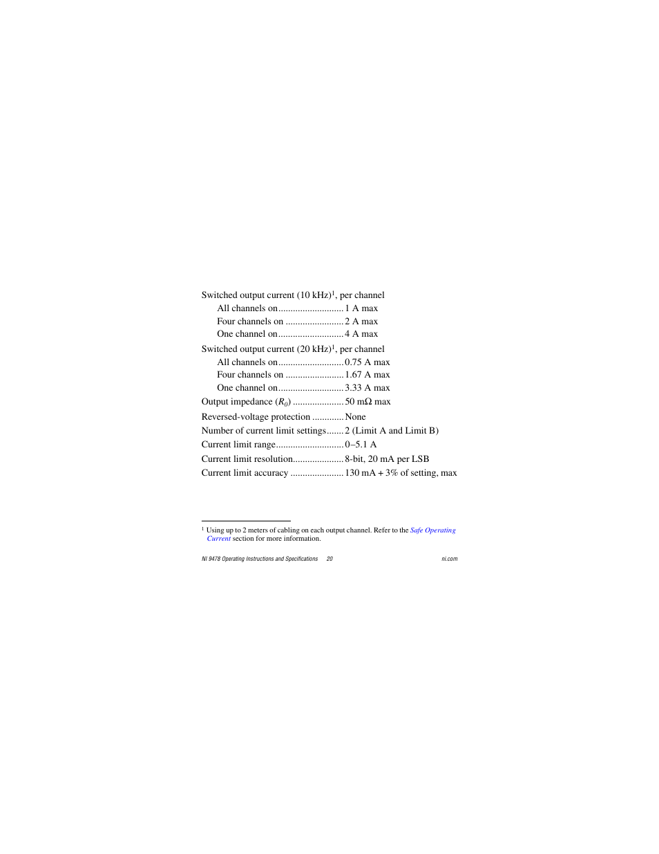 National Instruments NI 9478 User Manual | Page 20 / 32