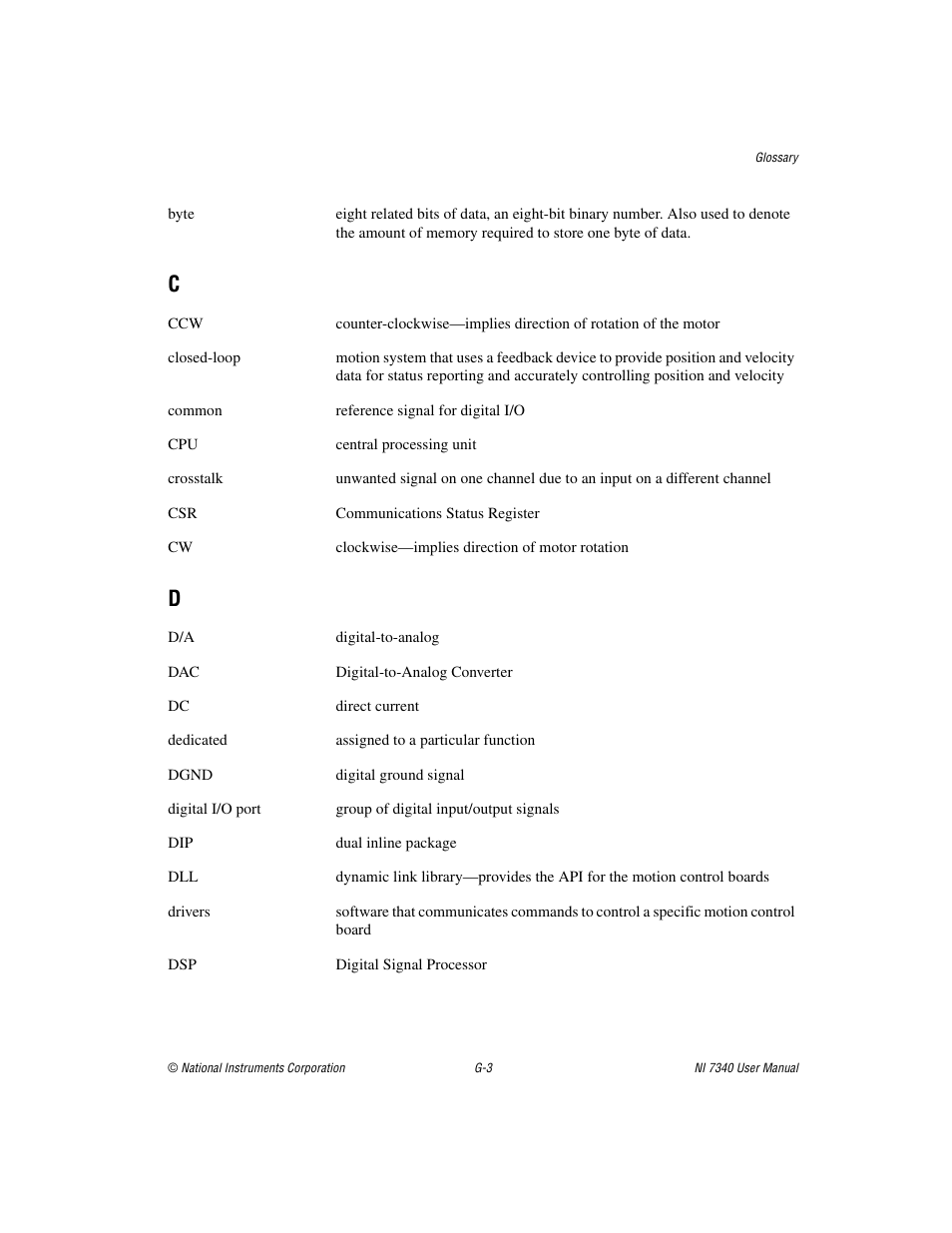 National Instruments 7340 PCI User Manual | Page 58 / 67