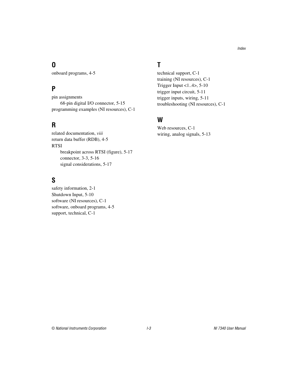 National Instruments 7340 PCI User Manual | Page 67 / 67