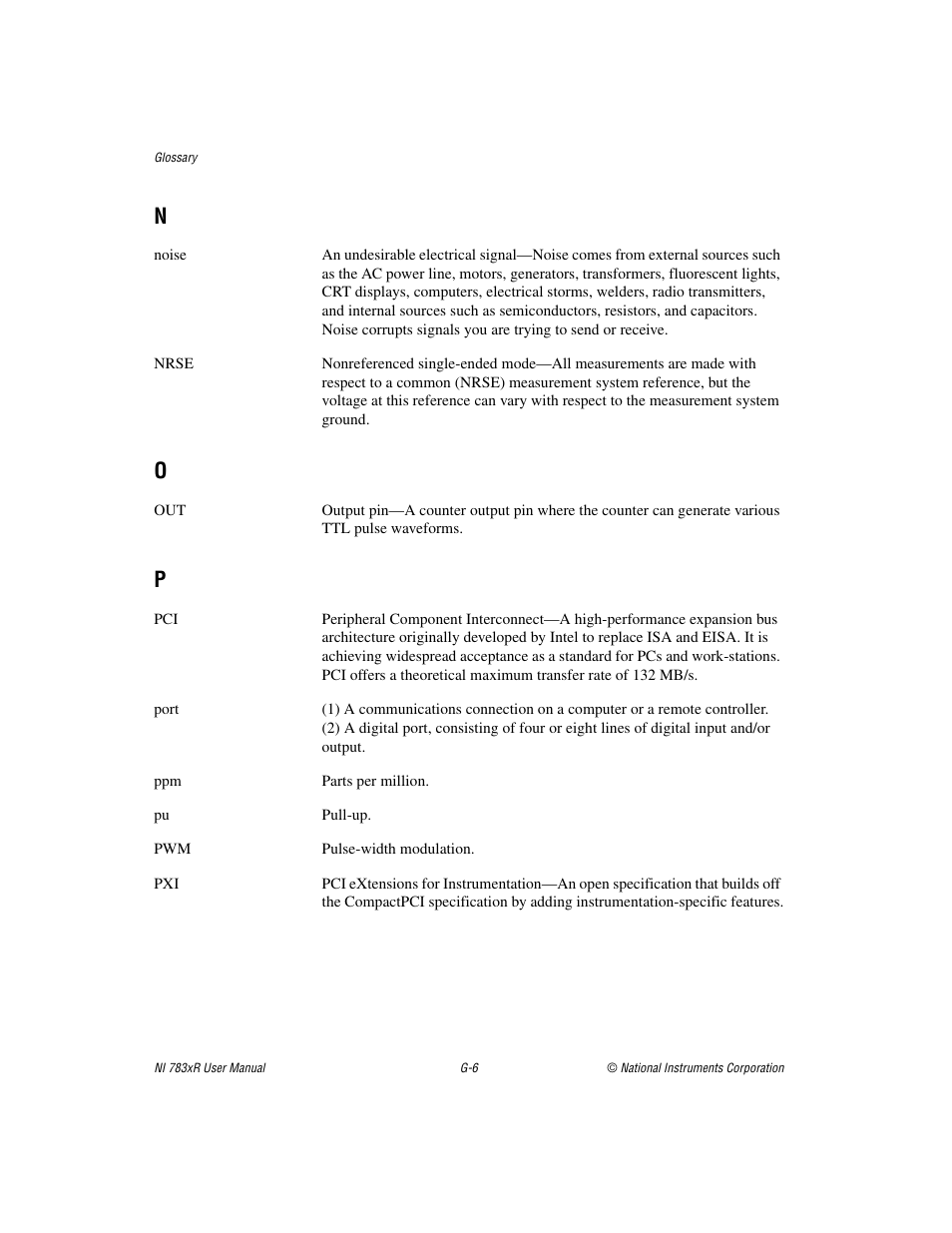 National Instruments NI 783xR User Manual | Page 71 / 73