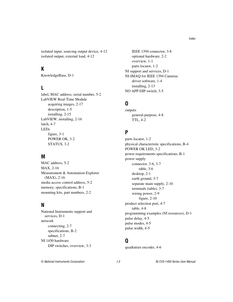 National Instruments NI CVS-1450 Series User Manual | Page 89 / 91