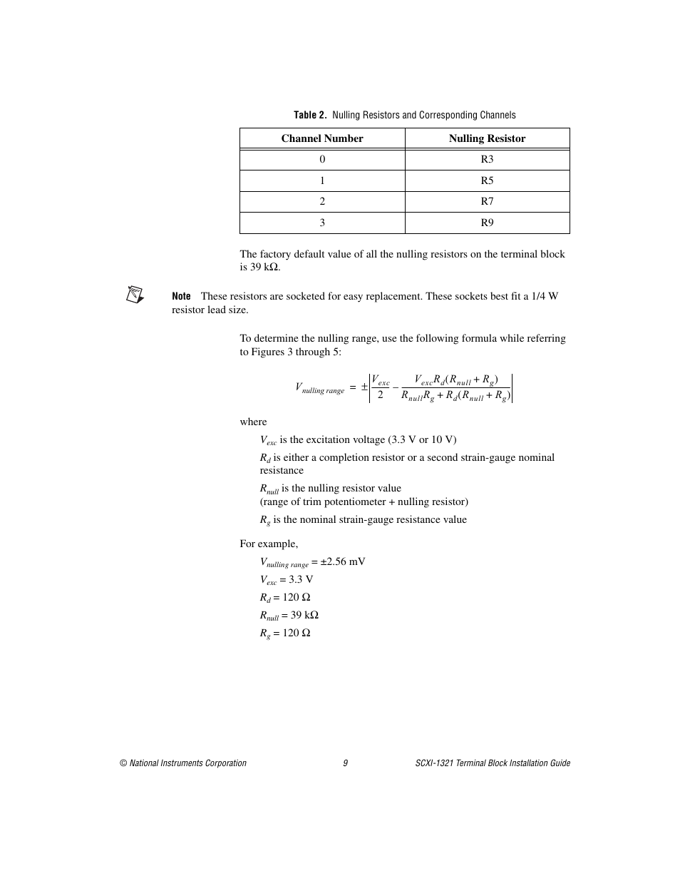 National Instruments SCXI-1321 User Manual | Page 9 / 16