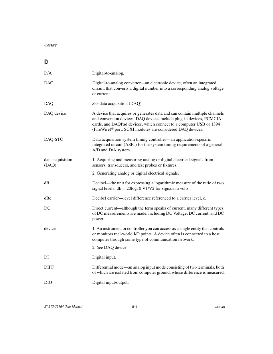 National Instruments Network Device DAQ S User Manual | Page 157 / 173
