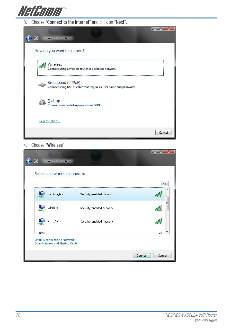 Netcom NB9 User Manual | Page 70 / 84