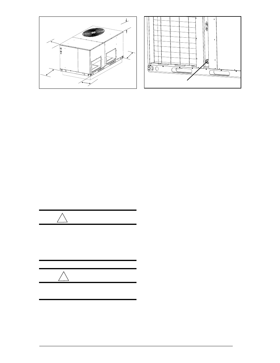 Warning, Caution | Nordyne Q4 Series User Manual | Page 7 / 19