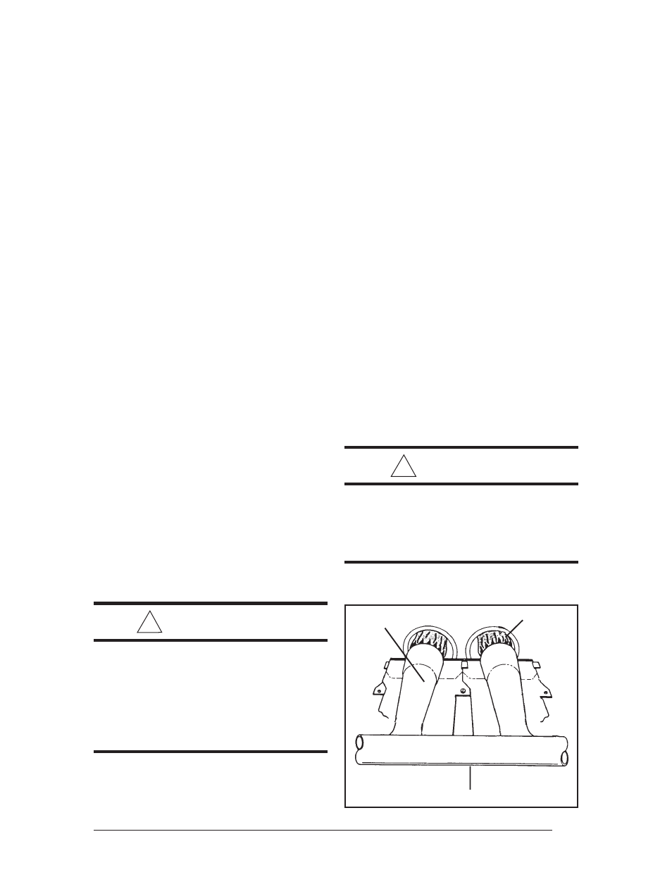 Warning, Caution | Nordyne Residential Gas Furnaces User Manual | Page 9 / 12