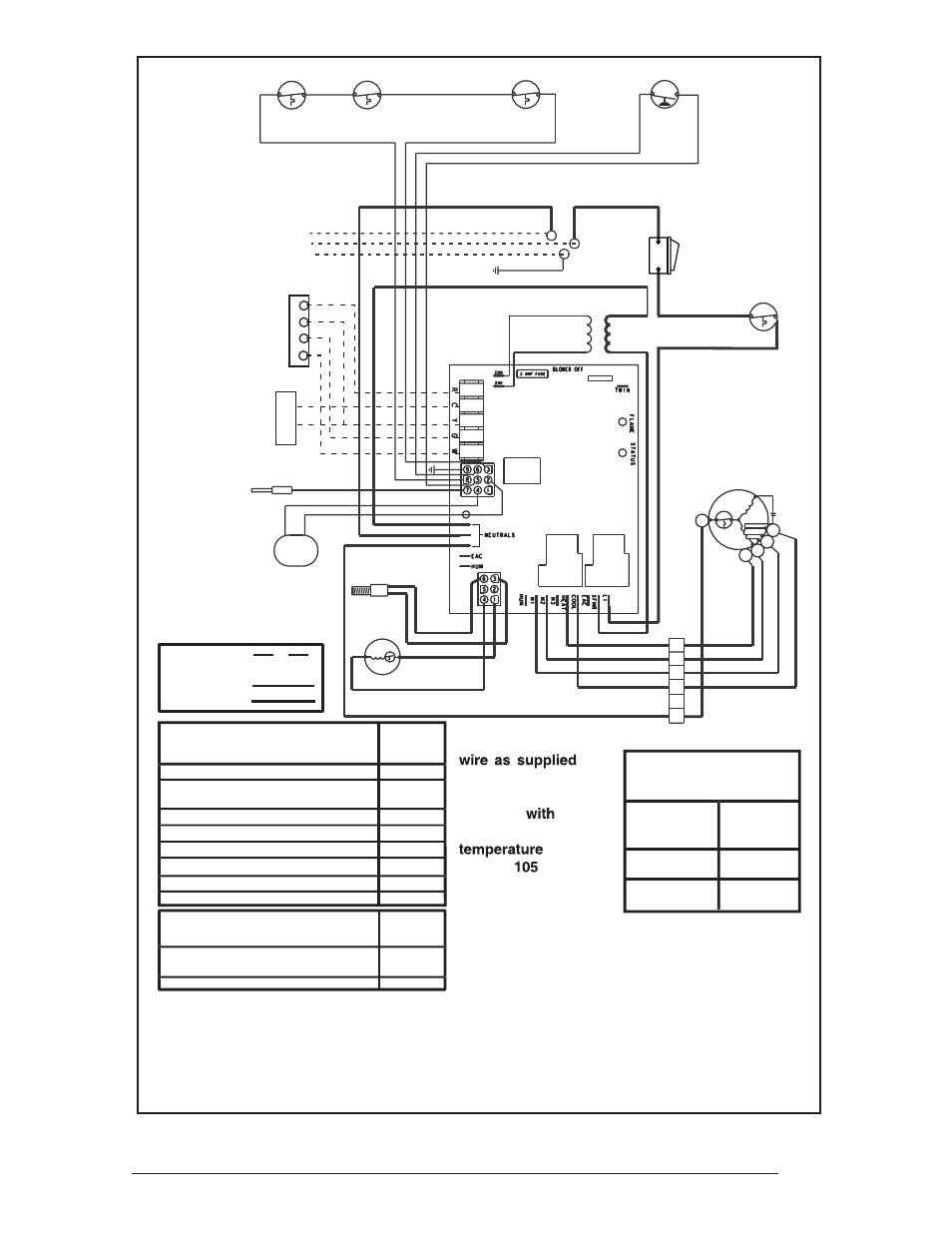 33 figure 30. downflow furnace wiring diagram, Legend | Nordyne Downflow Condensing Furnace M3RL User Manual | Page 33 / 36