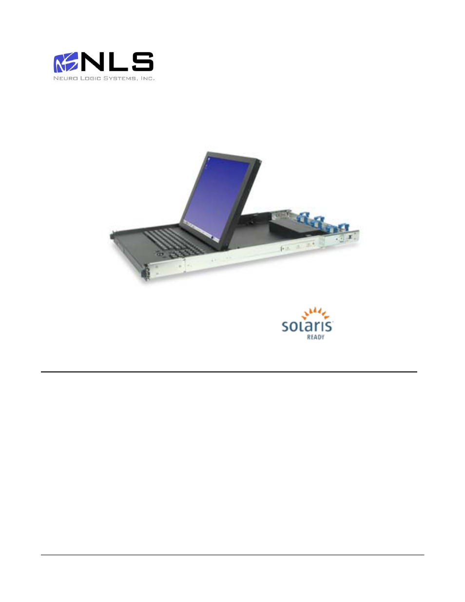 Neuro Logic Systems 17" User Manual | 13 pages