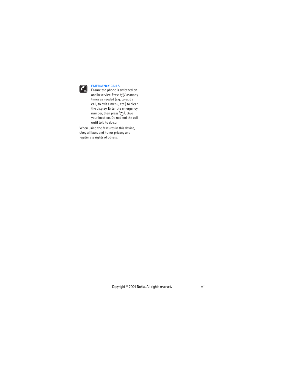 Nokia 3200 User Manual | Page 6 / 73