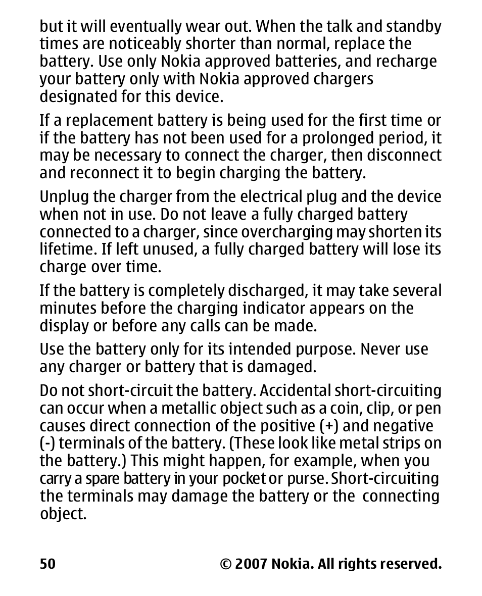 Nokia 2600 User Manual | Page 51 / 66