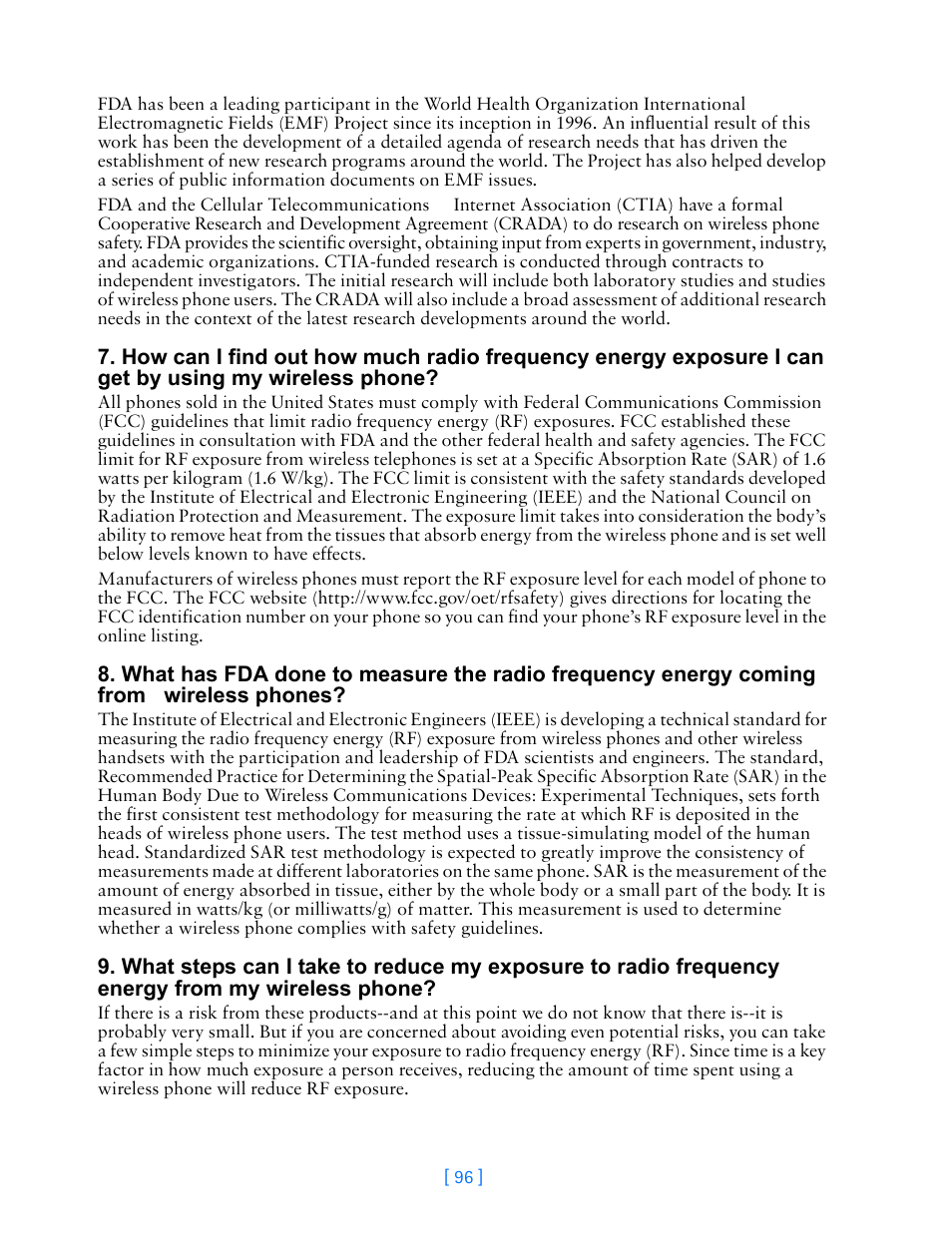 Nokia 3587i User Manual | Page 99 / 107