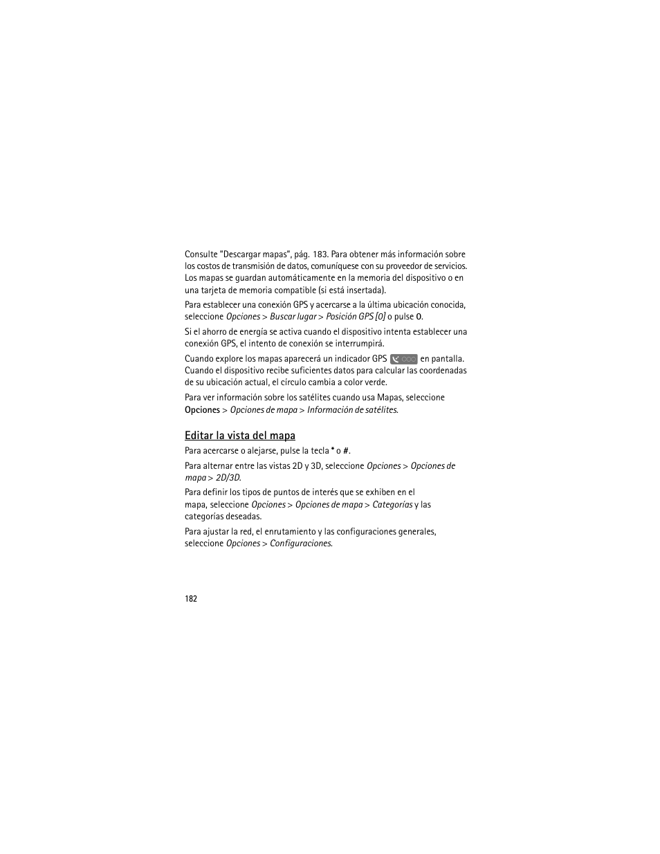 Nokia XPRESSMUSIC 5320 User Manual | Page 183 / 217