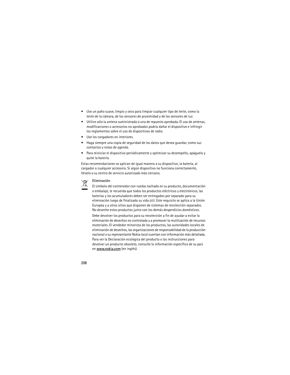 Nokia XPRESSMUSIC 5320 User Manual | Page 209 / 217