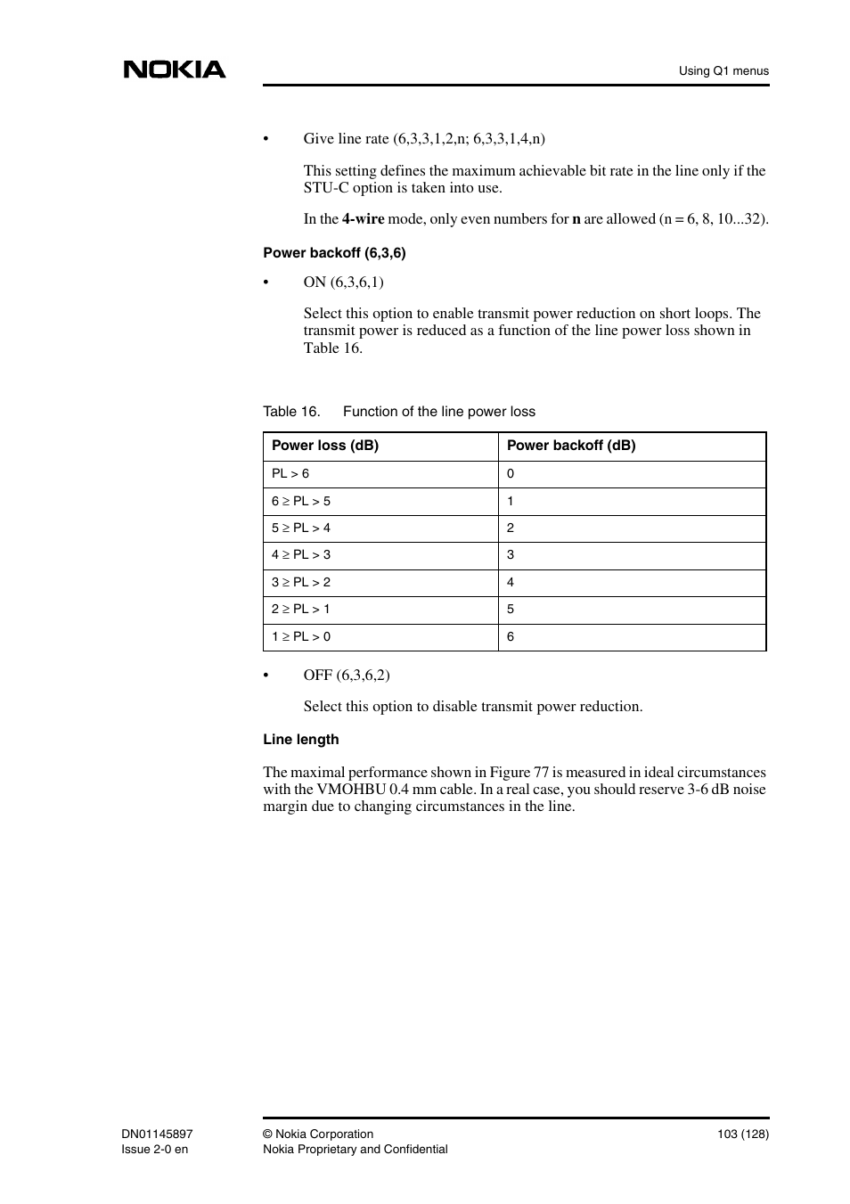 Nokia DNT2Mi sp/mp User Manual | Page 103 / 128
