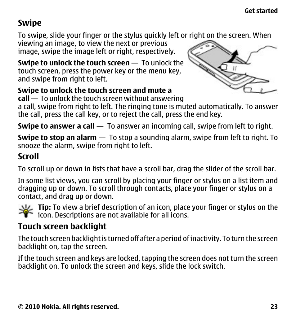 Nokia 5228 User Manual | Page 23 / 129