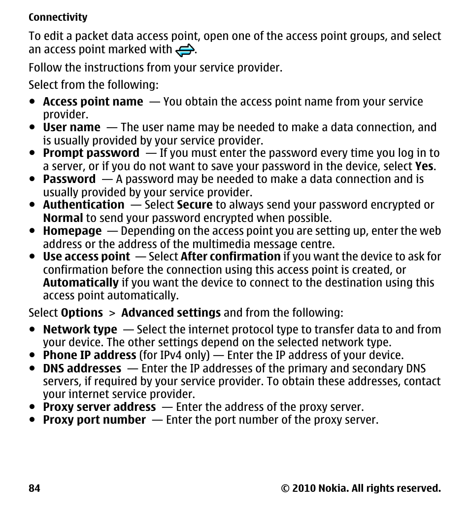 Nokia 5228 User Manual | Page 84 / 129