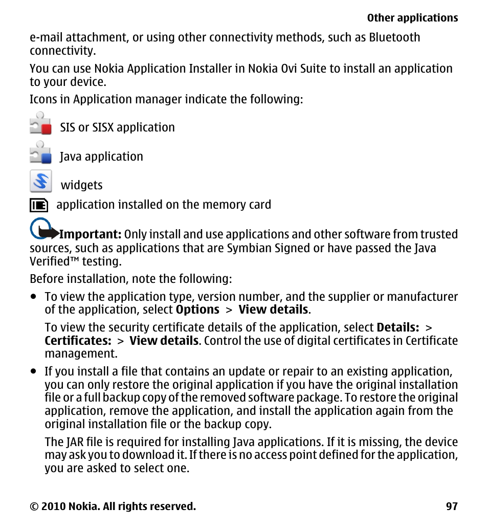 Nokia 5228 User Manual | Page 97 / 129