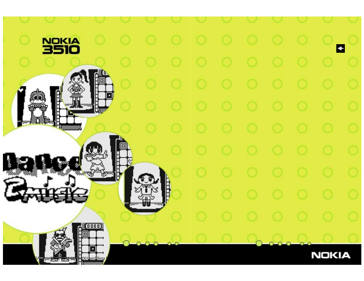 Dance 2 music | Nokia 3510 User Manual | Page 24 / 30