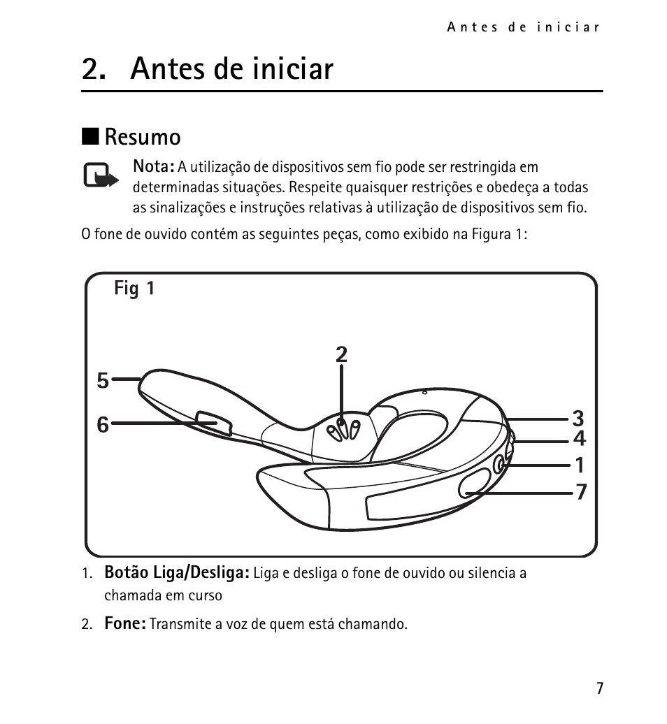 Antes de iniciar, Resumo | Nokia 9232254 User Manual | Page 49 / 86