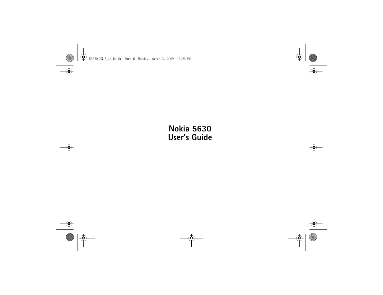 Nokia 5630 User Manual | 87 pages