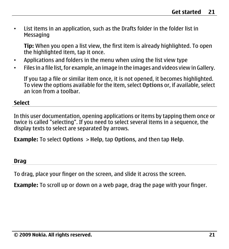 Nokia X6-00 User Manual | Page 21 / 213