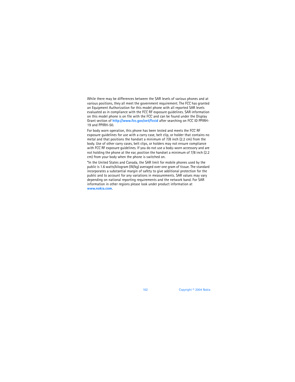 Nokia 3120b User Manual | Page 111 / 131