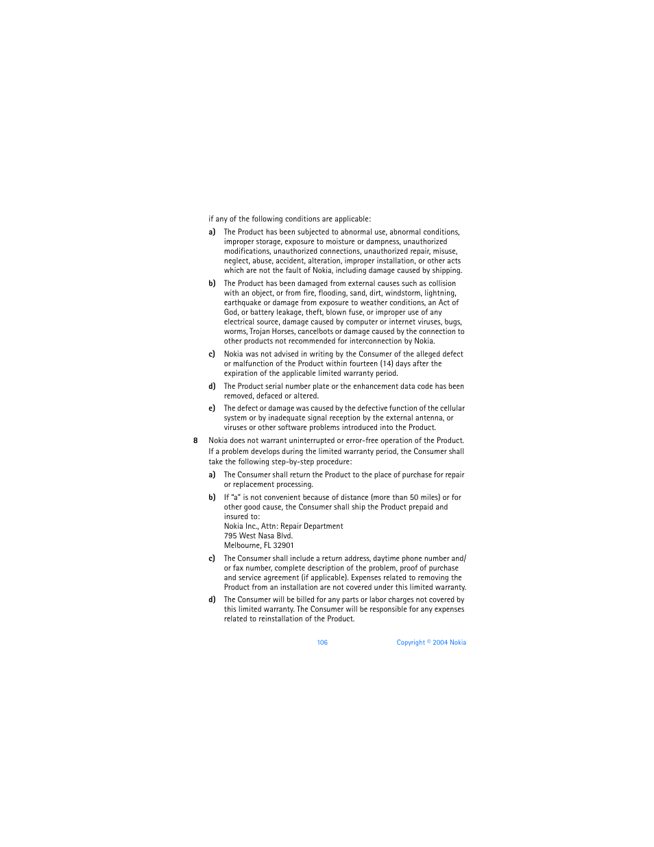 Nokia 3120b User Manual | Page 115 / 131
