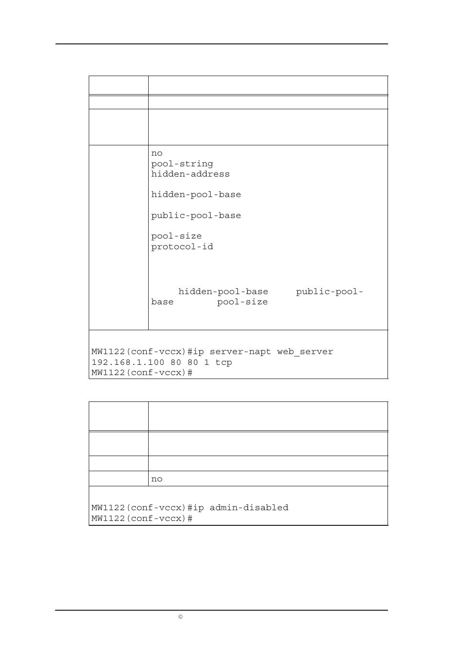 Mw1122 administrator manual | Nokia MW1122 User Manual | Page 111 / 129