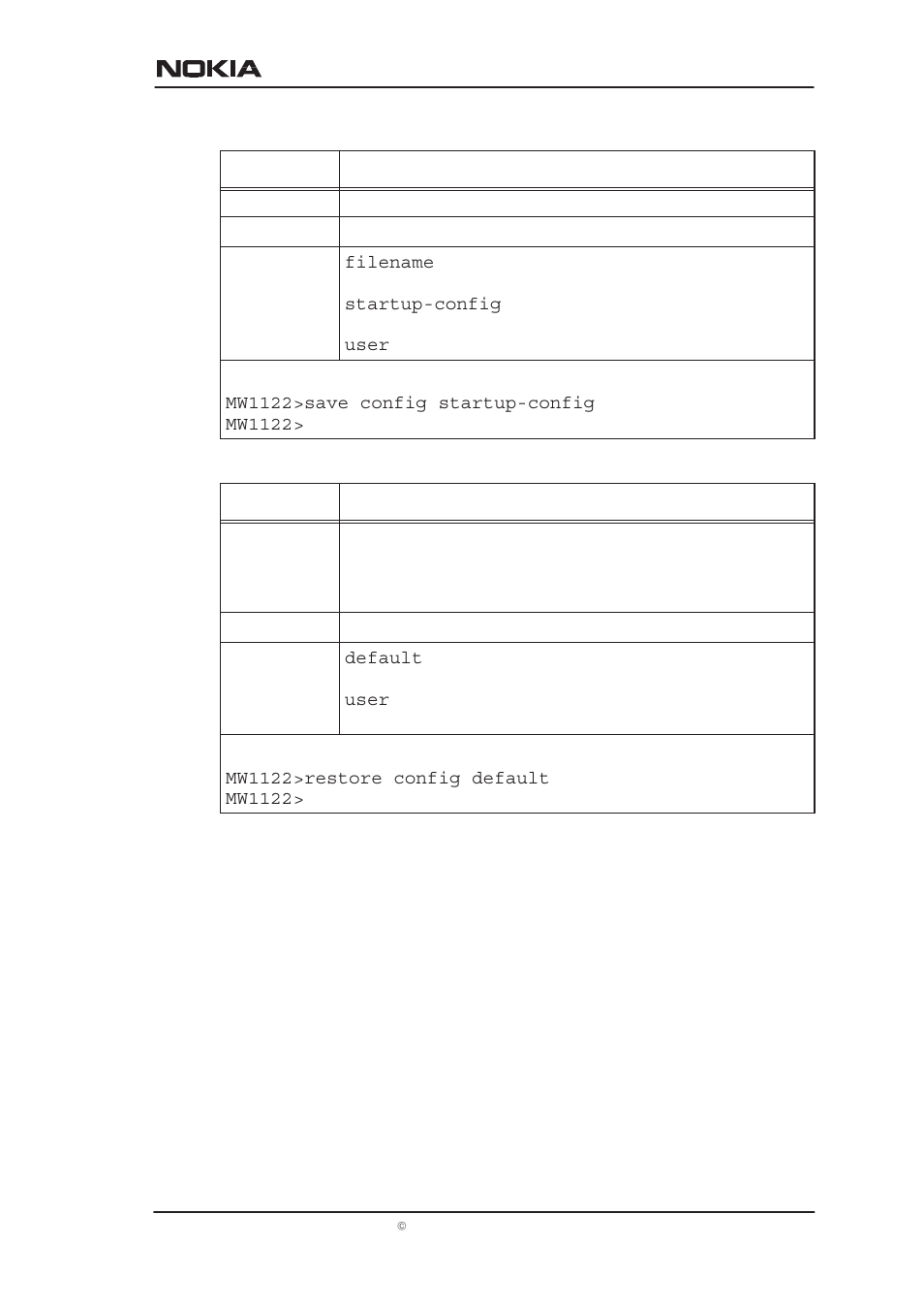 Managing mw1122 | Nokia MW1122 User Manual | Page 90 / 129