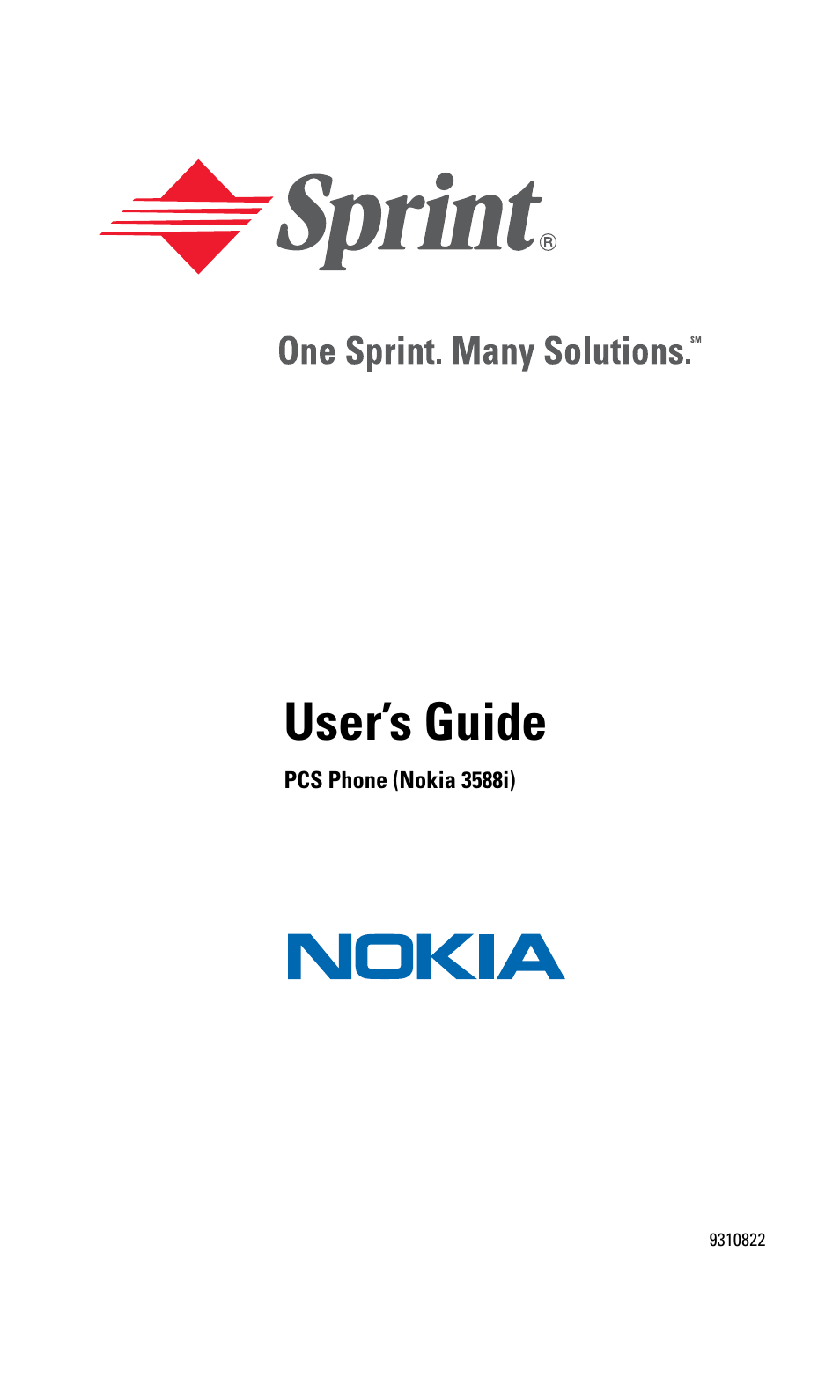 Nokia 3588i User Manual | 145 pages