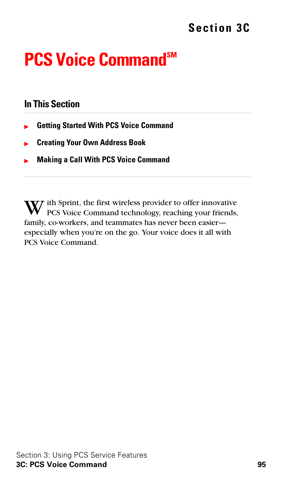 Pcs voice commandsm, Pcs voice command | Nokia 3588i User Manual | Page 102 / 145