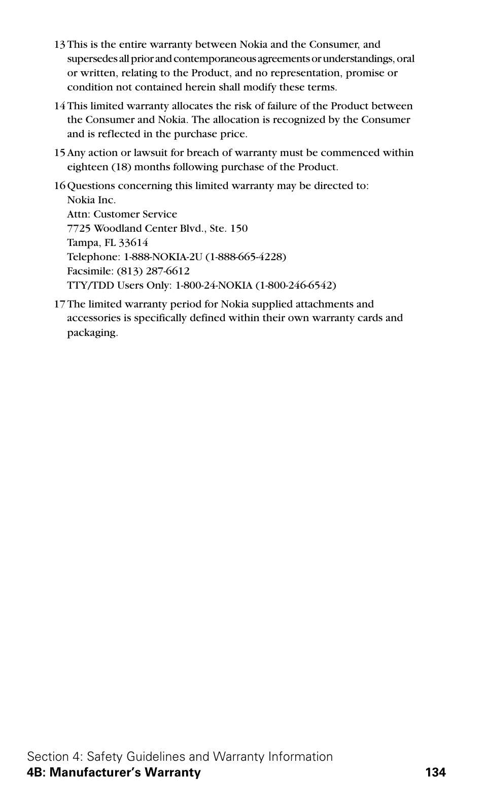 Nokia 3588i User Manual | Page 141 / 145