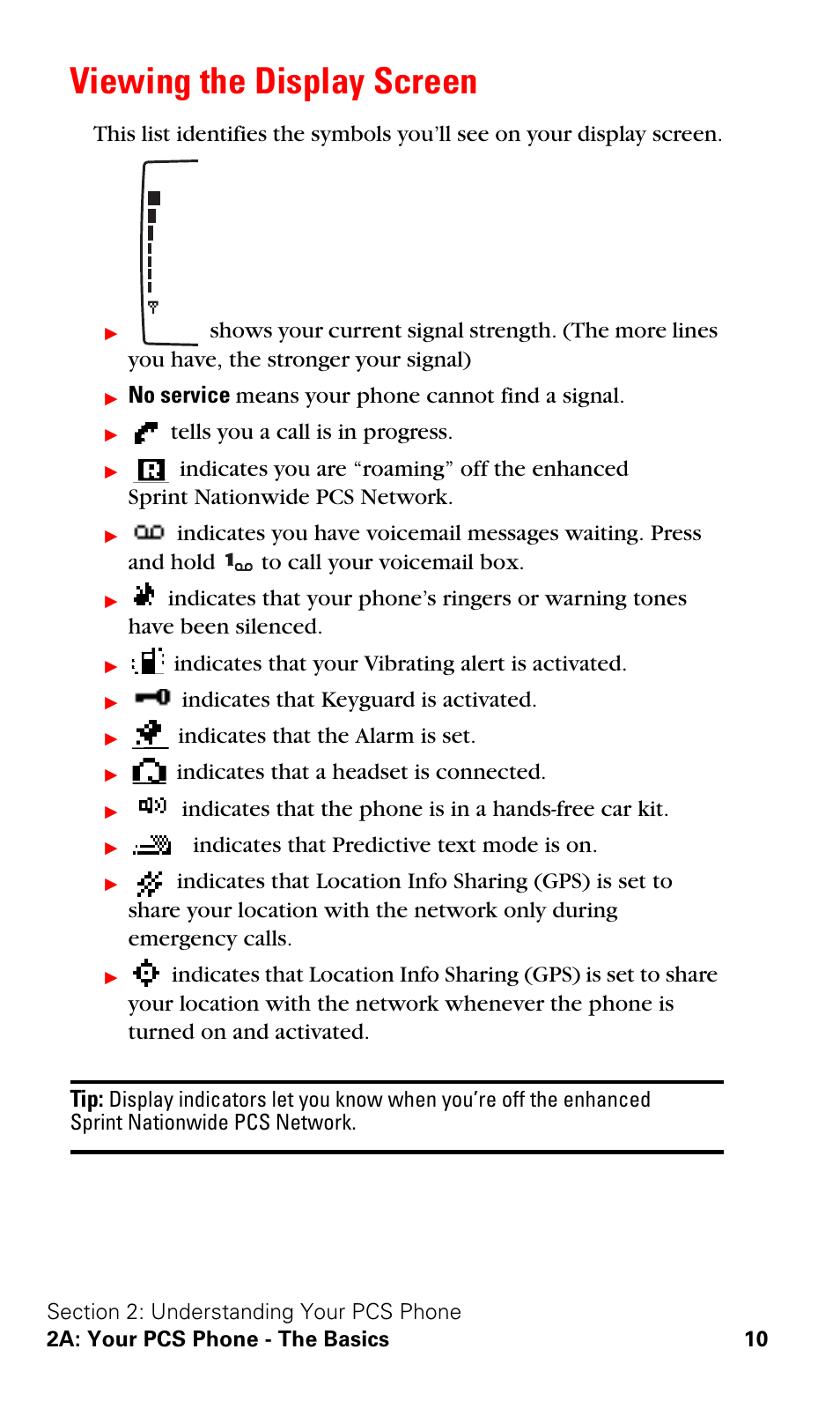 Viewing the display screen | Nokia 3588i User Manual | Page 17 / 145