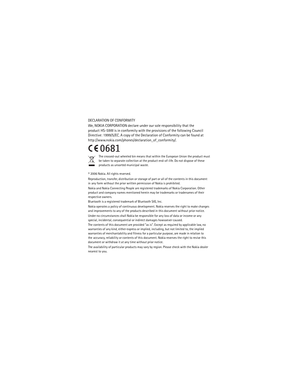 Nokia BH-600 User Manual | Page 3 / 64