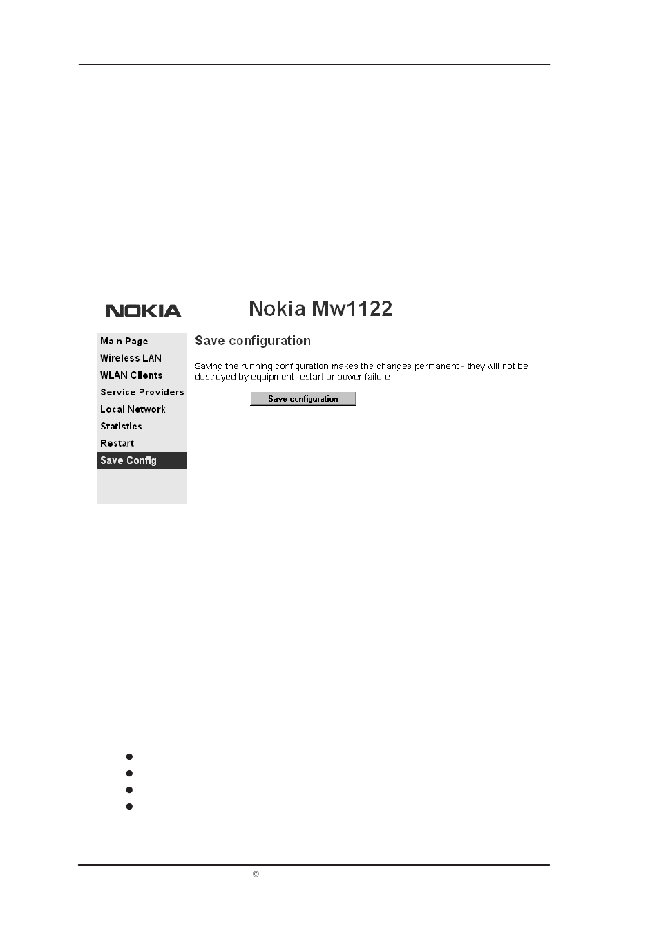 4features, 1 interfaces | Nokia T66520 User Manual | Page 25 / 37