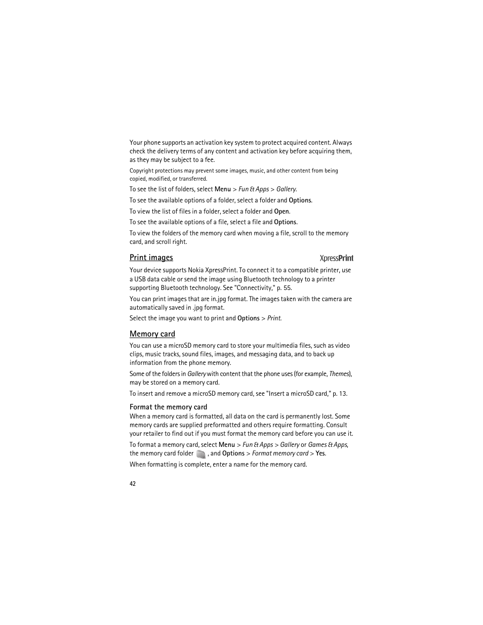 Nokia 3555 User Manual | Page 43 / 161