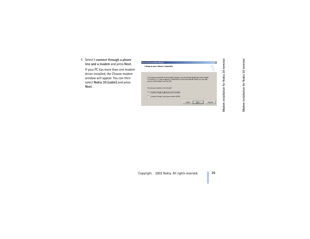 Nokia 30 GSM User Manual | Page 26 / 56