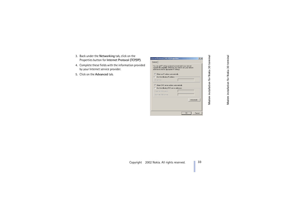 Nokia 30 GSM User Manual | Page 33 / 56