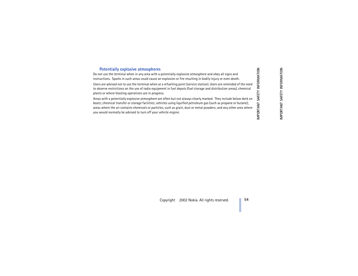 Nokia 30 GSM User Manual | Page 54 / 56